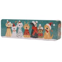 Farmhouse - Christmas Dog Rectangle Tin (12x225g)