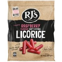 RJ's - Natural Licorice Raspberry 'Soft Eating' (12x300g)