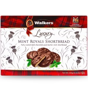 30/04/24 Walkers - Luxury Mint Royals Shortbread (12x150g)