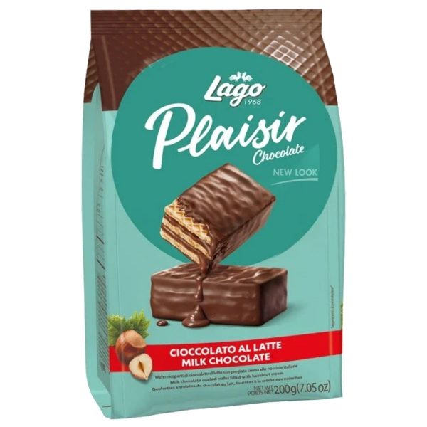 Lago - PARTY WAFERS Plaisir 'Choc coated' (10x200g)