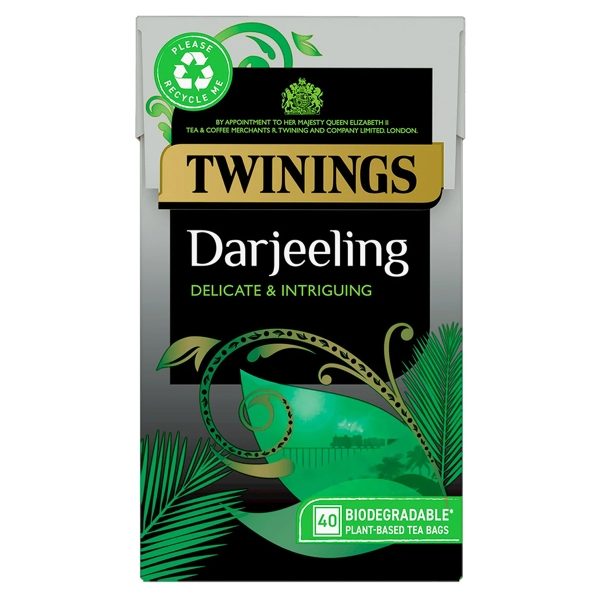 Twinings Tea Bags - 'Darjeeling' (4x40's)