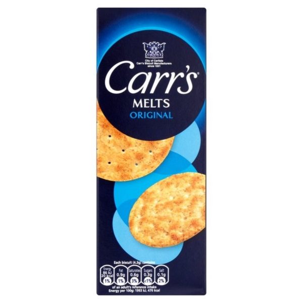 Carr's - Original Melts (12x150g)