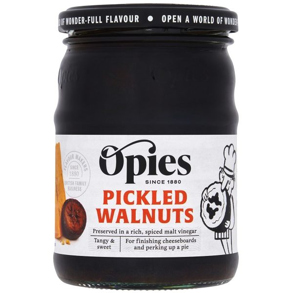 Opies - Pickled Walnuts in malt vinegar (6x390g)