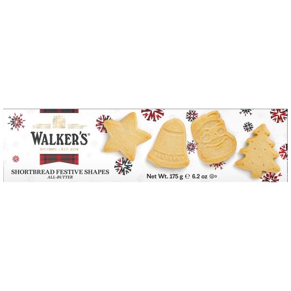 Walkers - Shortbread Festive Shapes (12x175g)