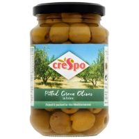 Crespo - Pitted Green Olives (8x354g)