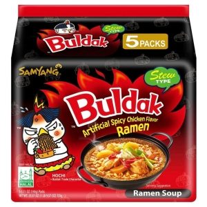 Samyang - 'Multipack' Buldak STEW TYPE Chicken Ramen 8x5x145
