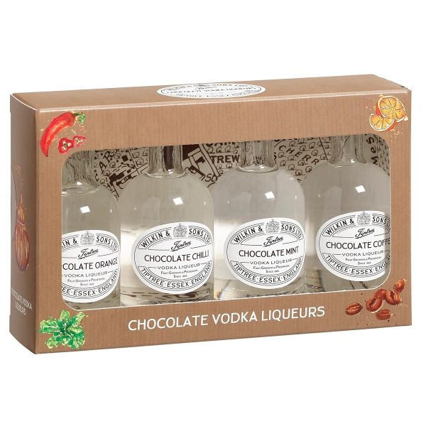 Wilkin & Sons - Miniature Chocolate Vodka Liqueurs (6x4x5cl)