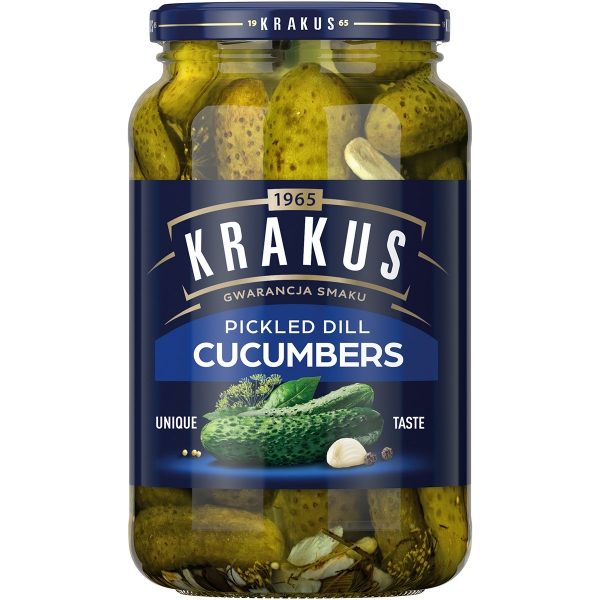 Krakus - Dill Pickled Cucumbers (6x920g)