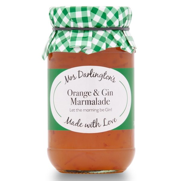 Mrs Darlington - Orange Marmalade with Gin (6x340g)