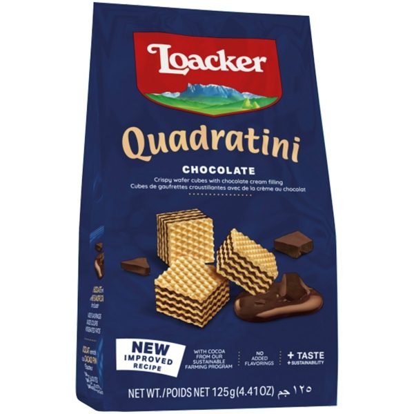 Loacker - Quadratini 'Chocolate' (12x125g)