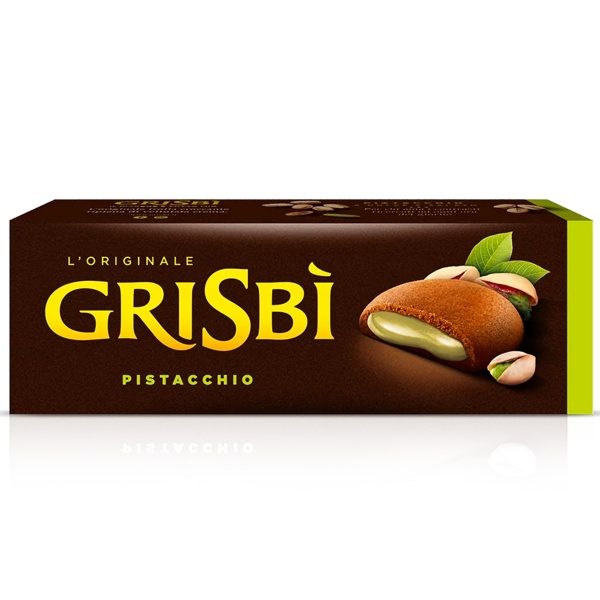 Vicenzi - 'Grisbi' Pistachio Cream Biscuits (12x135g)