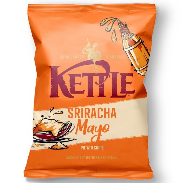 Kettle Chips - Sriracha Mayo (8x125g)