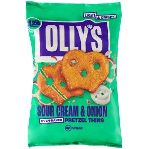 OLLY'S - Pretzel Thins 'Sour Cream & Onion' (7x140g)