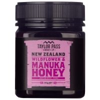 Taylor Pass Honey - Wildflower & MANUKA (6x250g)