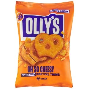 OLLY'S - Pretzel Thins 'Oh So Cheesy' (7x140g)