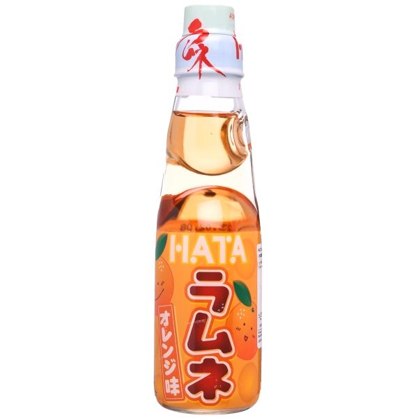 Hatakosen Ramune - Orange Soda (30x200ml)