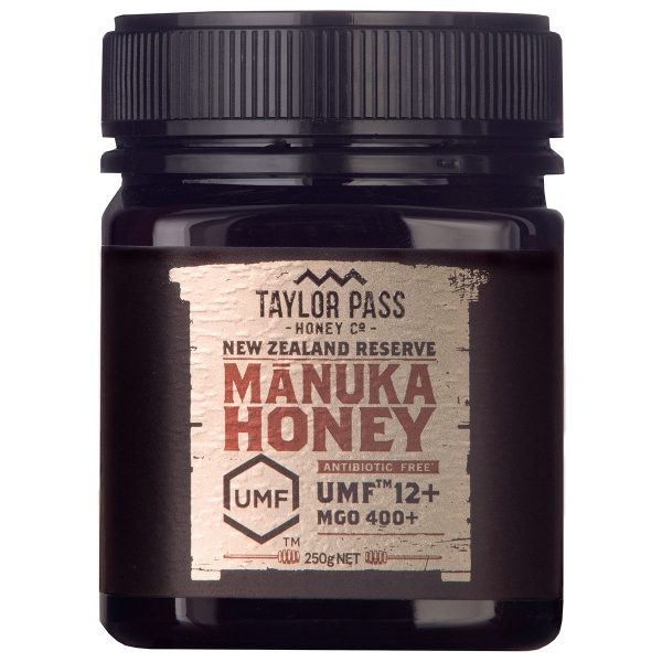 Taylor Pass Honey - MANUKA UMF12+, MGO400+ (6x250g)