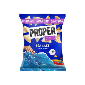 PROPER - CHIPS 'GRAB BAGS' Sea Salted (30x31g)