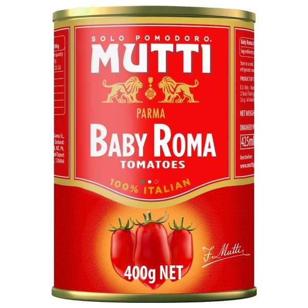 Mutti - Baby Roma Tomatoes (12x400g)