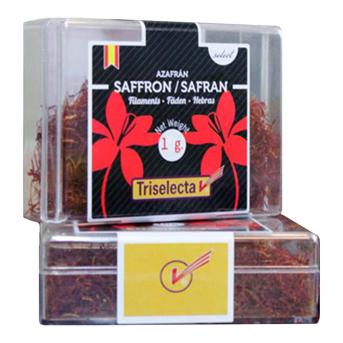 Triselecta - 'Best Quality' Spanish Saffron Threads (12x1g) - Auguste Noel  Ltd