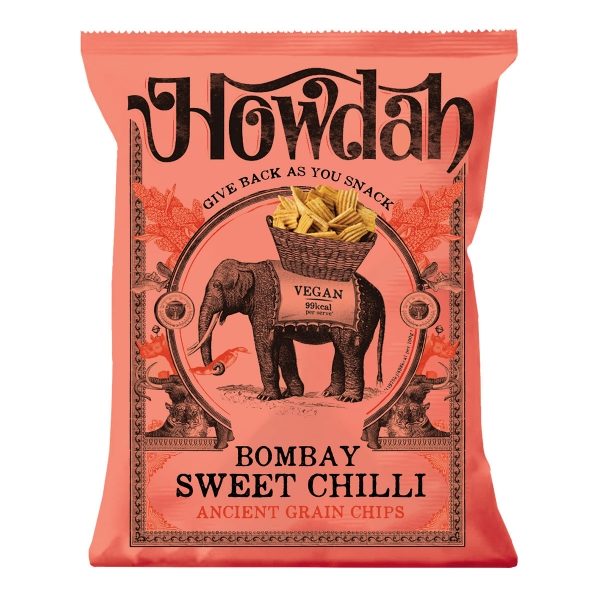 Howdah - Bombay Sweet Chilli Chips (6x130g)