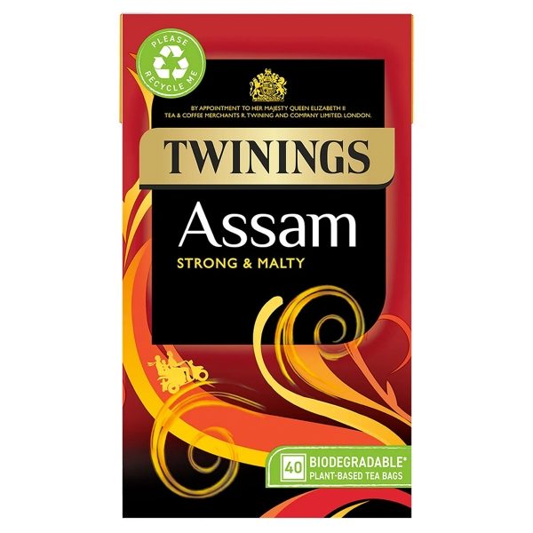 Twinings Tea Bags - 'Assam' (4x40's)