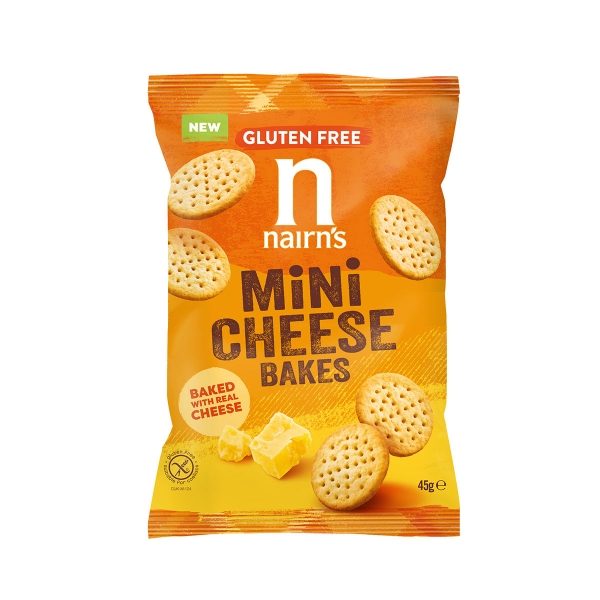 Nairn's GF - Mini Cheddar Bakes (14x45g)