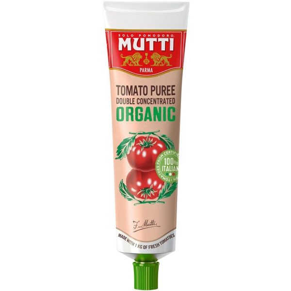 Mutti - ORGANIC Tomato Puree Tubes (24x185g)
