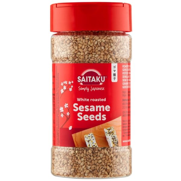 Saitaku - White Roasted Sesame Seeds (6x95g)