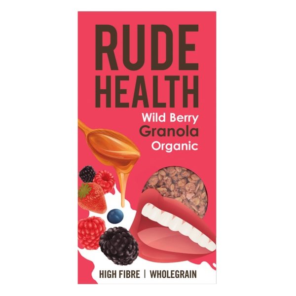 Rude Health - Crunchy Berry Granola (6x400g)