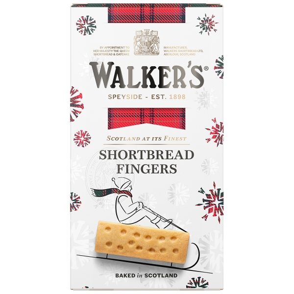 Walkers - Shortbread Fingers Festive Carton (24x160g)
