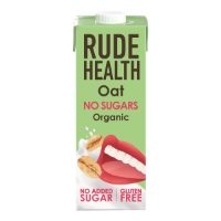 Rude Health - NO SUGARS Organic Oat Drink (6x1ltr)