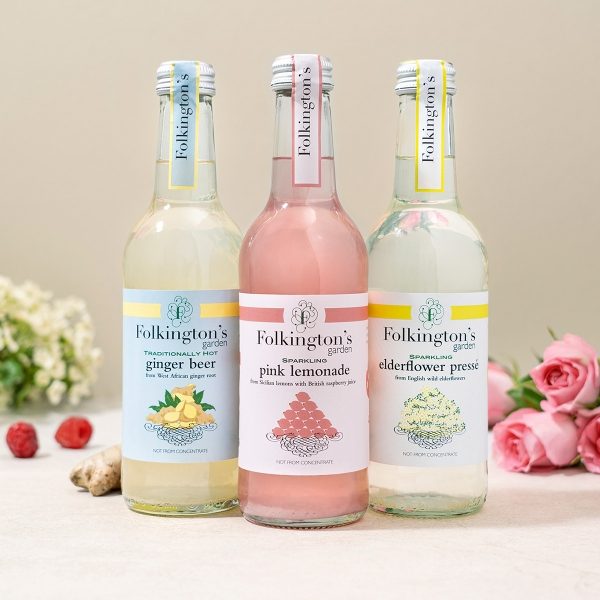 Folkington's Garden - Sparkling Pink Lemonade (12x330ml)