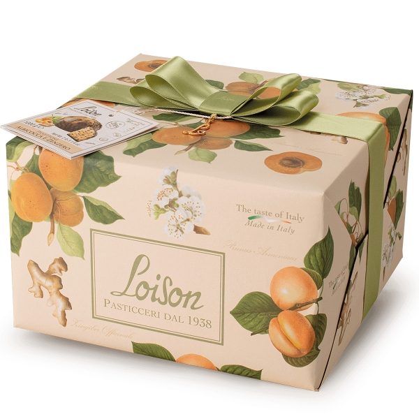 Loison FRUTTA E FIORI 'Panettone Apricot & Ginger' (6x500g)