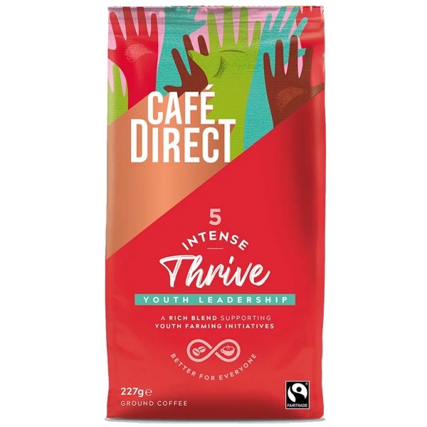 Café Direct - 'Thrive' 5 Intense Ground Roast (6x227g)