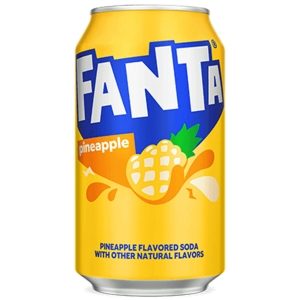 Fanta U.S. - Pineapple Soda (24x355ml)