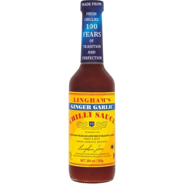 Linghams - Ginger Garlic Chilli Sauce (6x280ml)