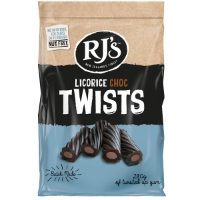 RJ's - Natural Licorice Choc Twists (12x280g)