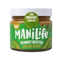 ManiLife - CRUNCHY 'ORGANIC' Peanut Butter (6x275g)