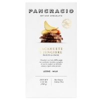 PANCRACIO - Milk Chocolate, Roasted Peanuts & Ginger (20x100