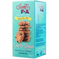 Sweet FA - Gluten Free Oat & Raisin Cookies (12x125g)