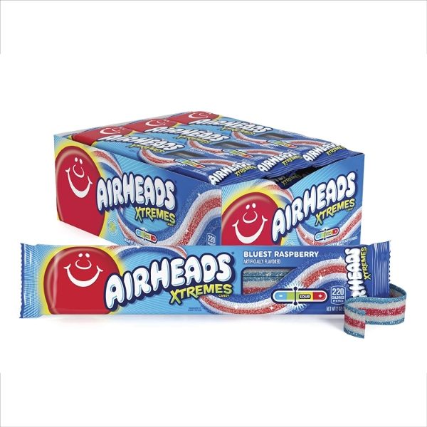 Airheads Xtremes - Bluest Rapberry (18x57g)