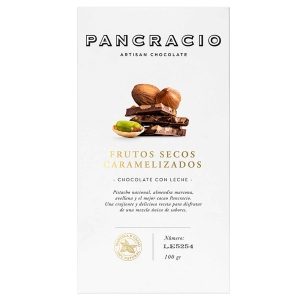 PANCRACIO - Milk Chocolate with Caramelized Nuts (20x100g)