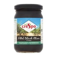 Crespo - Pitted Black Olives (6x198g)