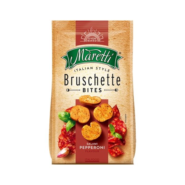 Maretti Bruschette - Salami & Pepperoni (15x70g)