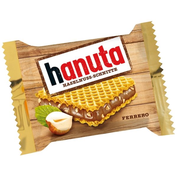 HANUTA - Original Chocolate Hazelnut Waffle Slices (20x220g)