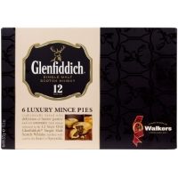 Walkers - 'Glenfiddich' 6 Luxury Mince Pies (6x372g)