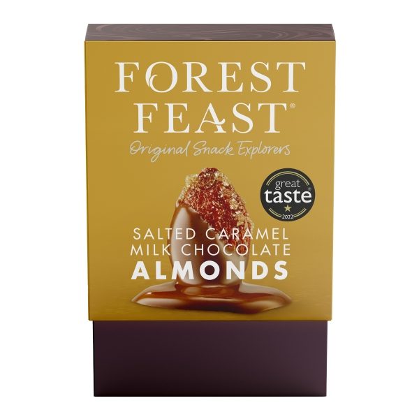 Forest Feast - Salted Caramel Milk Choc Almonds 'GIFT' (6x14