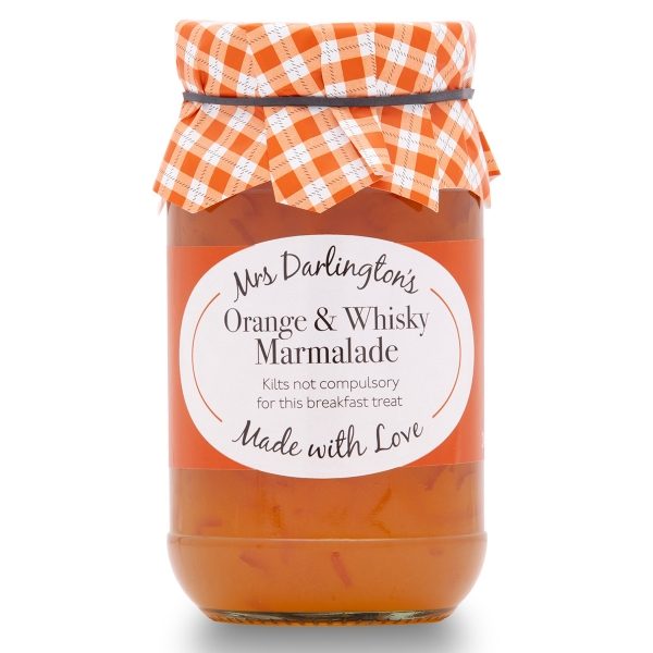 Mrs Darlington - Orange Marmalade, Scotch Whisky (6x340g)