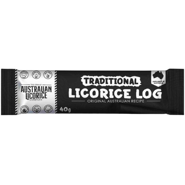 The Great Australian Licorice Co. - Logs Traditional (25x40g